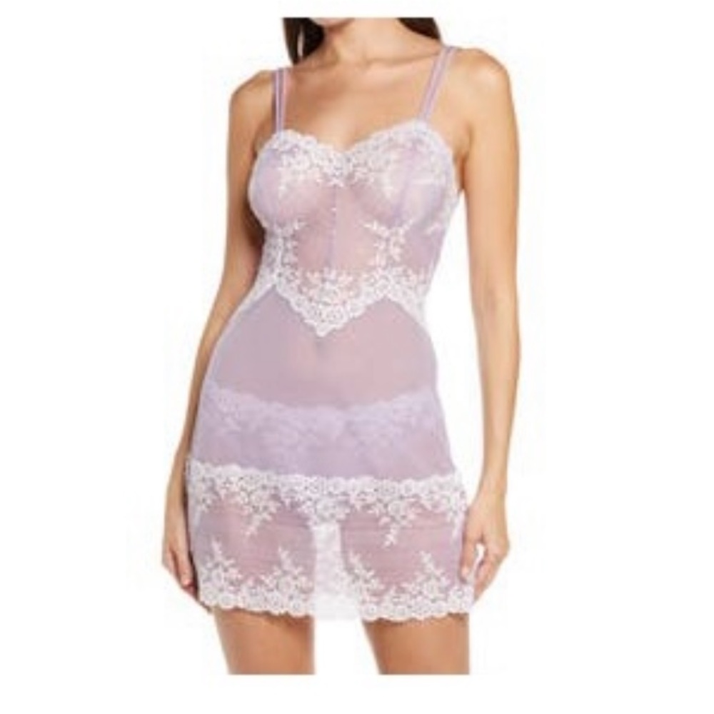 Wacoal / Embrace Lace Chemise - Rhapsody White